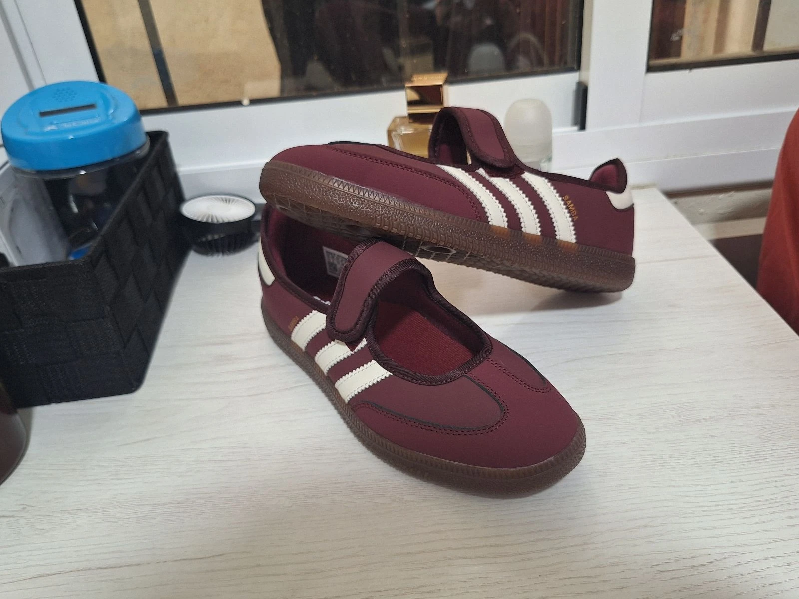 Adidas Samba Mary Jane Burdeos
